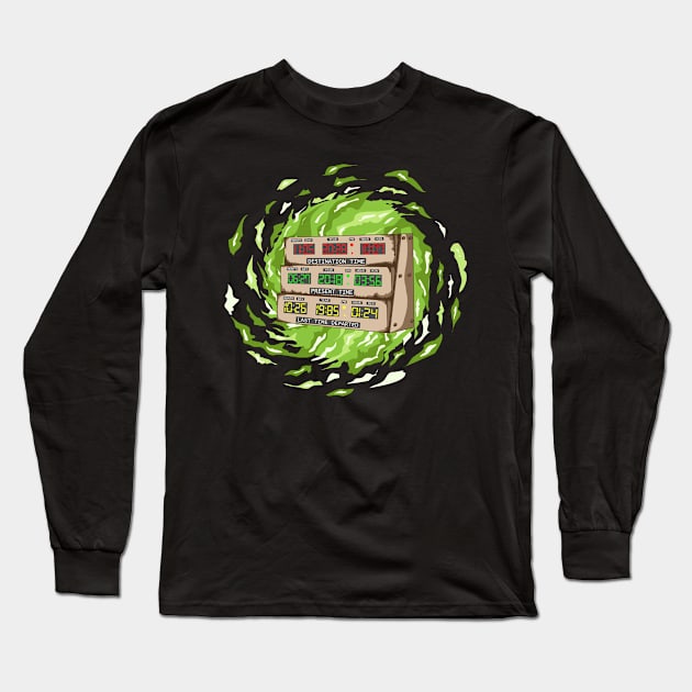 Time machine Long Sleeve T-Shirt by dieEinsteiger